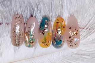 ネイル マジック ミラーのネイルデザイン