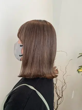 ミディアム カラー ブリーチ👩🦳/ ✂︎MANAMIのヘアスタイル
