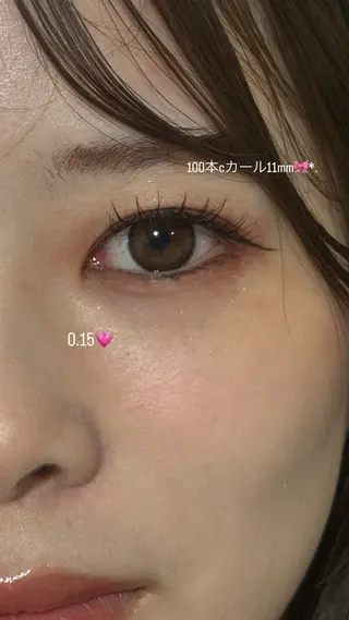 マツエク・マツパ cocoro💗 ﾏﾂｴｸ/ﾈｲﾙのマツエク・マツパデザイン