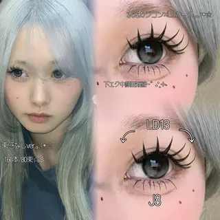マツエク・マツパ ☆eyelist _miu☆のマツエク・マツパデザイン