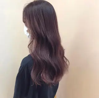 ロング カラー HATSUMEI ゆうまのヘアスタイル