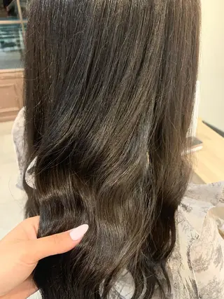 ロング カラー ｶﾉ / 艶カラー/レイヤーのヘアスタイル
