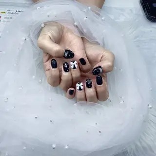 ネイル パーツ全部¥110 サロンミミのネイルデザイン