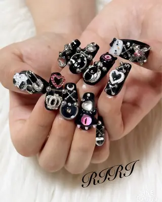 ネイル riri オーナーのネイルデザイン