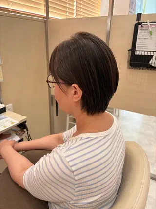 ショート adorable長岡リップス旭岡店所属・【アドラーブル】反町 萌のヘアスタイル