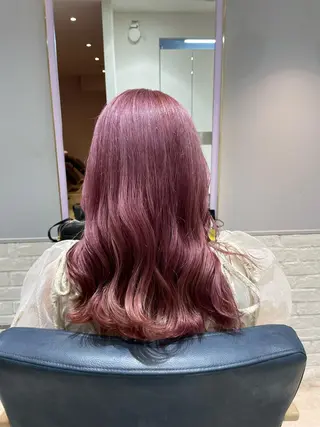 セミロング カラー 新宿御苑前/新宿 Ryuseiのヘアスタイル