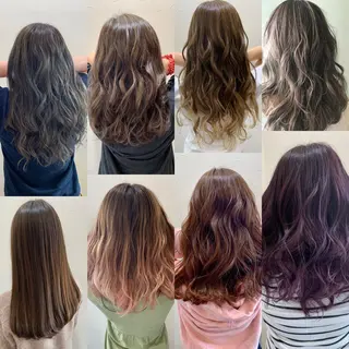 セミロング カラー 栗原  大輔のヘアスタイル