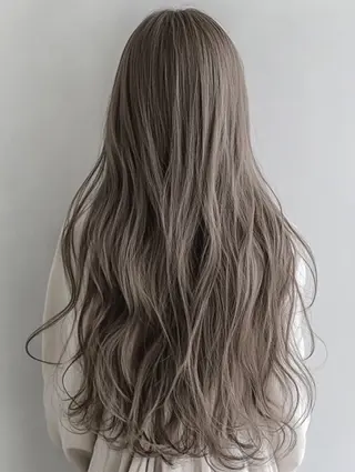 ロング カラー ブリーチ×エクステ 超特化美容師のヘアスタイル