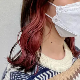 カラー yuu /N° 大分中央町店のヘアスタイル
