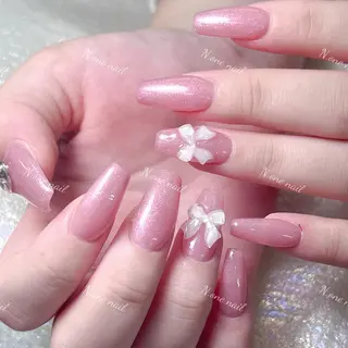 ネイル 長いだし/スカルプ/ パラシェルN.oneのネイルデザイン