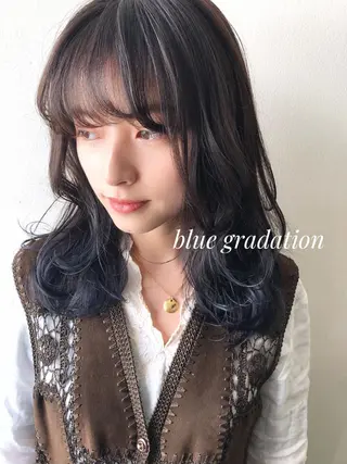 セミロング ✨透明感ケアカラー✨ 長野ゆきなのヘアスタイル