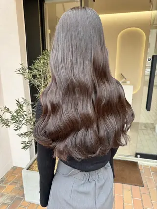 ロング 佐藤 菜穂のヘアスタイル