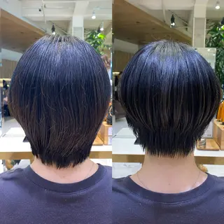ショート 🌼アユム/レイヤー ハッシュカット🌼のヘアスタイル