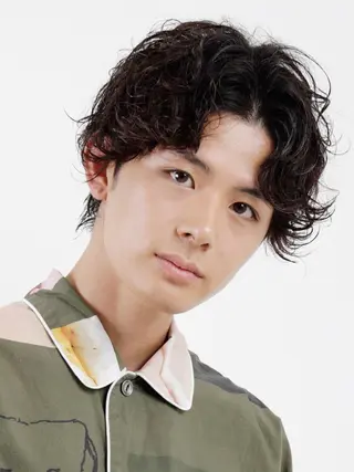 メンズ 美容師 ムカイユタカのヘアスタイル