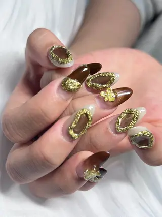 ネイル Horie 雪のネイルデザイン