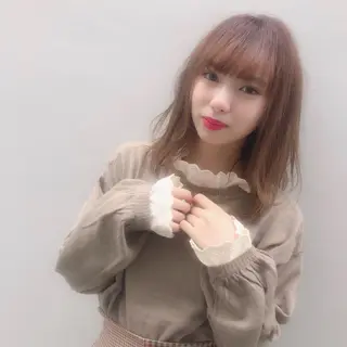 ミディアム カラー 髪質改善🌟 TAKERUのヘアスタイル