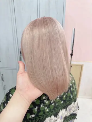 セミロング カラー メンズ ☁️かずき☁️青.紫 推し活カラー💫のヘアスタイル