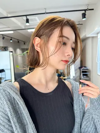 ショート カラー ✨上品レディーなヘア スタイルへ✨髙木諒也のヘアスタイル