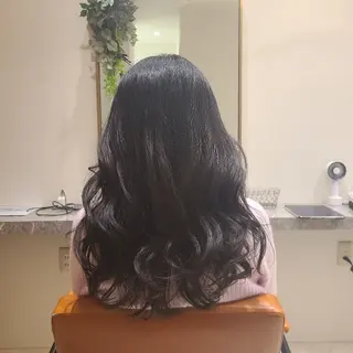 セミロング 中井 啓悟のヘアスタイル