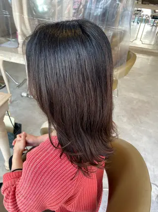 ロング 似合わせパーマ 渡辺尚暉のヘアスタイル
