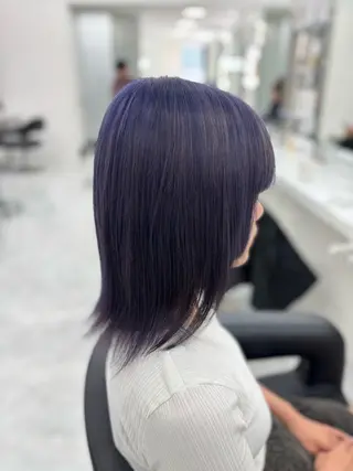 ミディアム カラー 🫧韓国風透明感 ヘア🫧towaのヘアスタイル