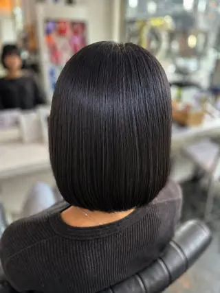 カラー 透明感カラー💎 岩崎美優のヘアスタイル