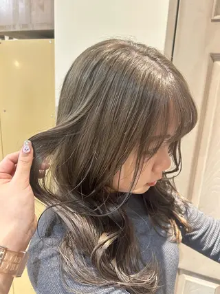 セミロング 💞艶モテ髪✨ MOENA💞のヘアスタイル