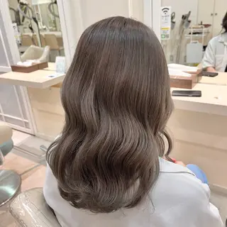 セミロング ハイトーン/ブリーチ 栄/Sayakaのヘアスタイル