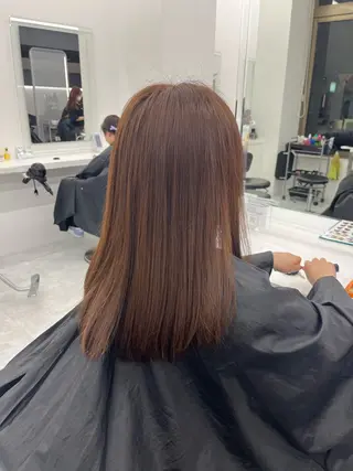 セミロング カラー 💖トレンド春夏 カラー💖FUTAのヘアスタイル