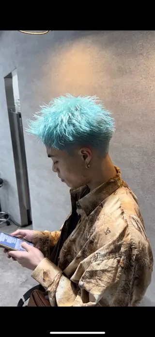 カラー パーマ メンズ メンズパーマ全般/ 似合わせ/ジョウのヘアスタイル