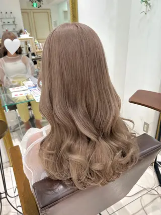 ロング カラー 透明感カラー 古山 結季🌙🖤のヘアスタイル