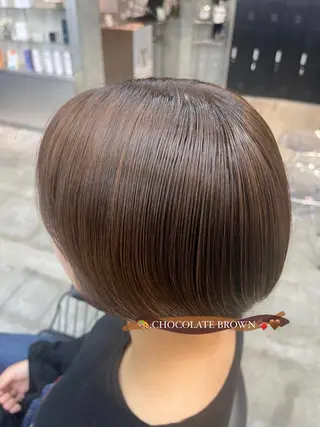 ショート カラー 🪄くすみカラー❇️ 名塚比奈乃🪄のヘアスタイル