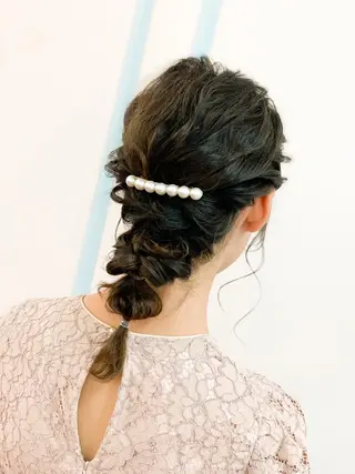 ヘアアレンジ ベストシーン 新浦安のマツエク・マツパデザイン