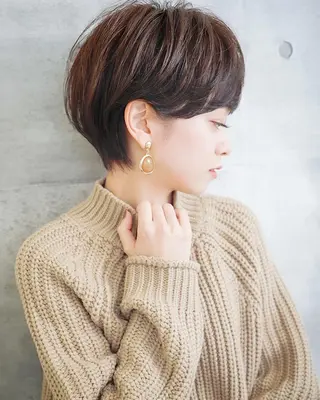 ショート 照井 宗明のヘアスタイル