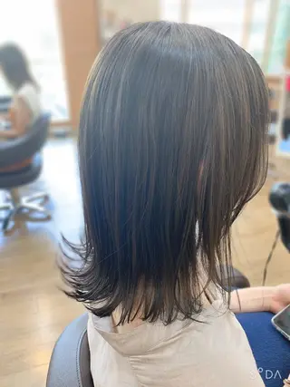 ミディアム 【hunch】 ayakaのヘアスタイル