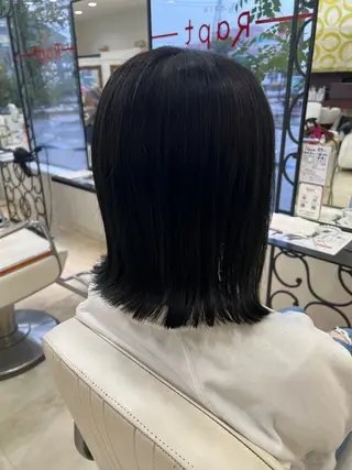 ミディアム カラー Rapt.HAIR 中村 知里のヘアスタイル
