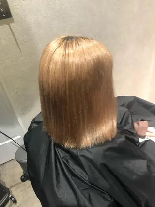 ミディアム ナチュラル透明感🌱 小山美樹子のヘアスタイル