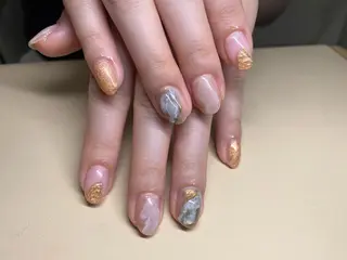 カラー 宇 田川のネイルデザイン