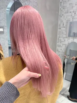 カラー くすみカラー/ブリ ーチ seina★のヘアスタイル