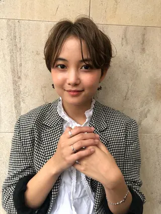 ショート 澤崎 智代のヘアスタイル