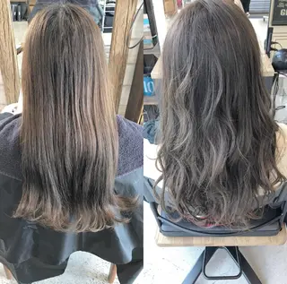 ミディアム カラー 北間 寛哉のヘアスタイル