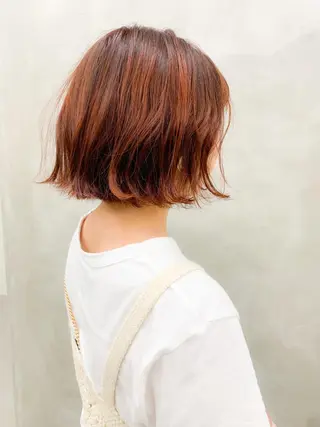 ショート モエ 代々木公園/神山町のヘアスタイル