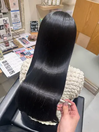 ロング カラー 𝐦𝐚𝐨🐈‍⬛ 🎀髪質改善/艶髪のヘアスタイル