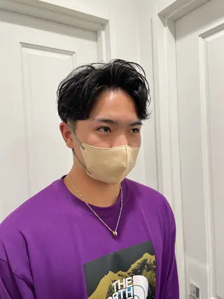 ショート パーマ clan .のヘアスタイル