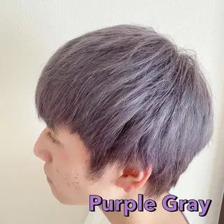 ショート メンズ ホワイト系はお任せ /ブリーチ/店長岩崎のヘアスタイル