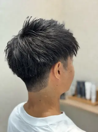 ショート メンズ メンズヘア特化 廣田和也のヘアスタイル