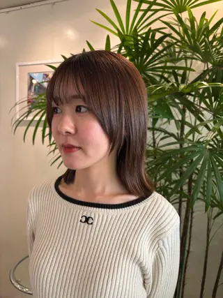 ミディアム 🍃YURI 🍃のヘアスタイル