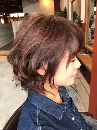 ショート 竹田 夏菜のヘアスタイル