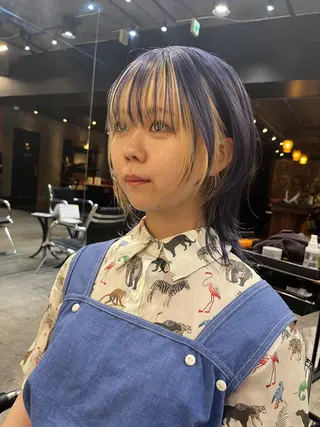 セミロング カラー HAIR MAKE  miel所属・🫧透明感カラー🫧 SHINSEIのヘアスタイル