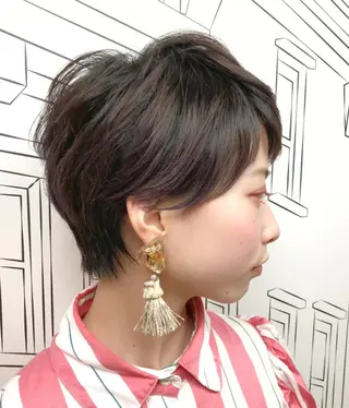 ショート 坪井 彰吾のヘアスタイル